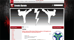 Desktop Screenshot of eventskarate.it